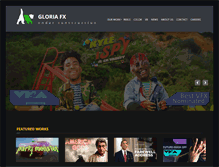 Tablet Screenshot of gloriafx.com